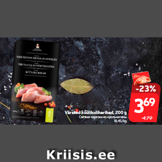 Allahindlus - Värsked küülikuliharibad, 200 g