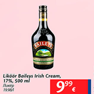 Allahindlus - Liköör Baileys Irish Cream