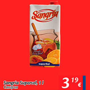 Allahindlus - sangria Supersol, 1 l