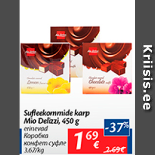 Allahindlus - Sufleekommide karp Mio Delizzi, 450 g