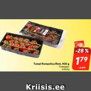 Allahindlus - Tomat Romantica Rimi, 400 g