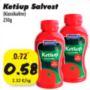 Allahindlus - Ketšup Salvest (klassikaline)250 g