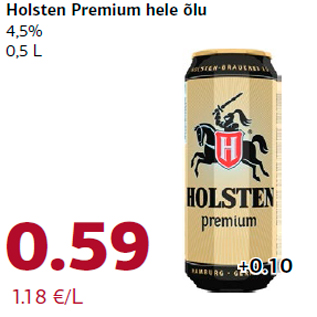 Allahindlus - Holsten Premium hele õlu