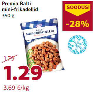 Allahindlus - Premia Balti mini-frikadellid 350 g