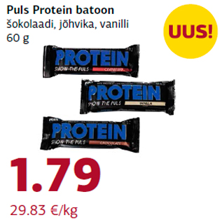 Allahindlus - Puls Protein batoon