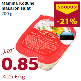 Allahindlus - Mamma Kodune makaronisalat 200 g