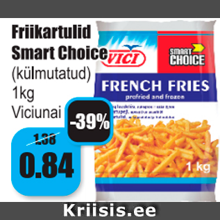 Allahindlus - Friikartulid Smart Choice