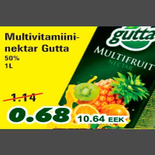 Allahindlus - Multivitamiini nektar Gutta