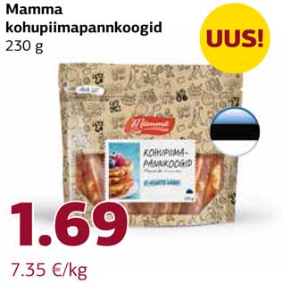 Allahindlus - Mamma kohupiimapannkoogid 230 g