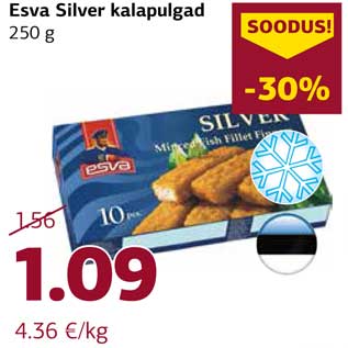 Allahindlus - Esva Silver kalapulgad 250 g