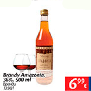 Allahindlus - Brandy Amazonia, 36%, 500 ml