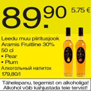 Allahindlus - Leedu muu piiritusjook Aramis Fruitline