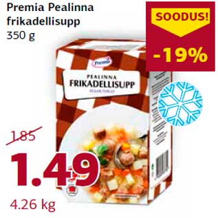 Allahindlus - Premia Pealinna frikadellisupp 350 g