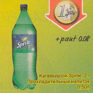 Allahindlus - Karastusjook Sprite, 2l