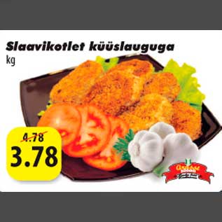 Allahindlus - Slaavikotlet küüslauguga