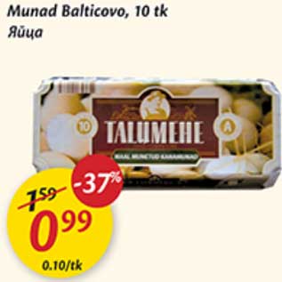 Allahindlus - Muhad Balticovo, 10 tk