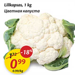 Allahindlus - Lillkapsas, 1 kg