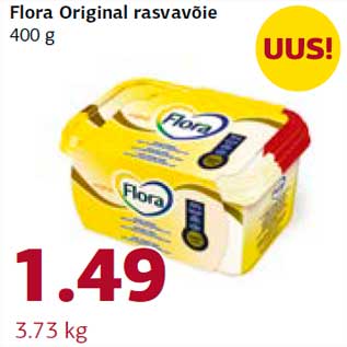 Allahindlus - Flora Original rasvavõie 400 g