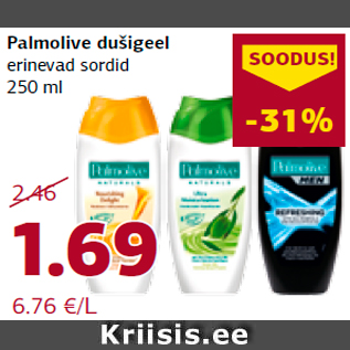 Allahindlus - Palmolive dušigeel