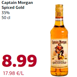 Allahindlus - Captain Morgan Spiced Gold