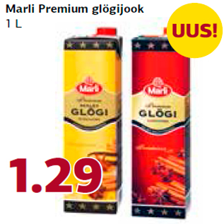 Allahindlus - Marli Premium glögijook 1 L