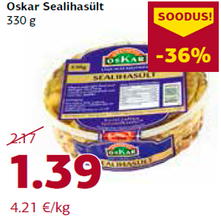 Allahindlus - Oskar Sealihasült 330 g