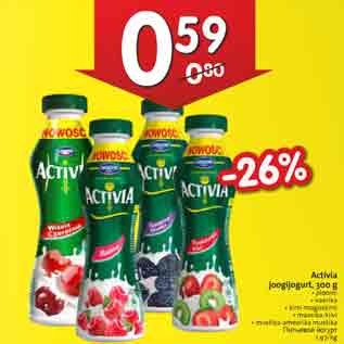 Allahindlus - Activia joogijogurt, 300g