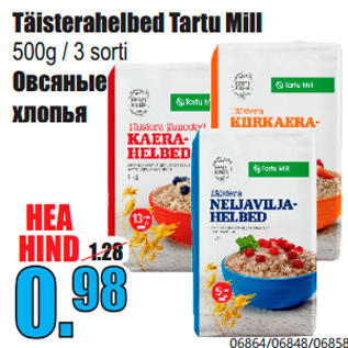 Allahindlus - Täisterahelbed Tartu Mill