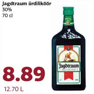 Allahindlus - Jagdtraum ürdiliköör 30% 70 cl