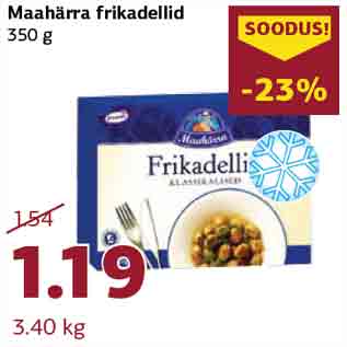 Allahindlus - Maahärra frikadellid 350 g