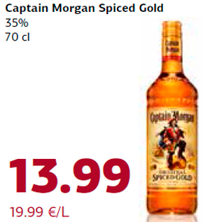 Allahindlus - Captain Morgan Spiced Gold