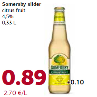 Allahindlus - Somersby siider