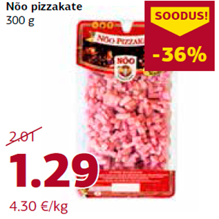 Allahindlus - Nõo pizzakate 300 g