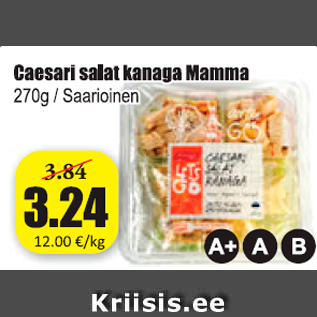 Allahindlus - Caesari salat kanaga Mamma