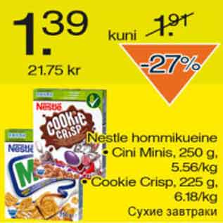 Allahindlus - Nestle hommikueine Cini Minis