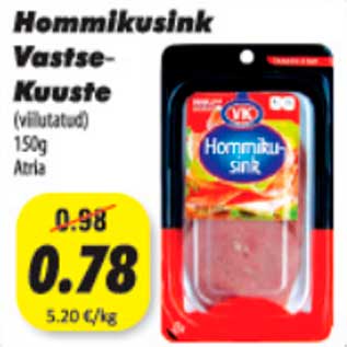 Allahindlus - Hommikusink Vastse-Kuuste, 190g