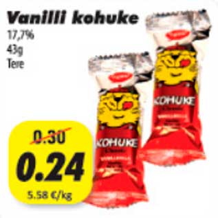 Allahindlus - Vanilli kohuke, 43g