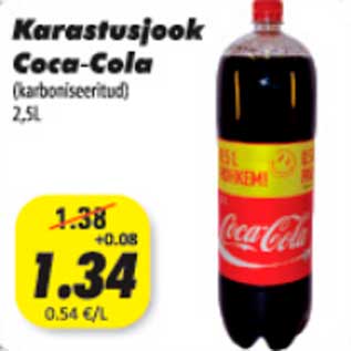 Allahindlus - Karastusjook Coca-Cola, 2,5l