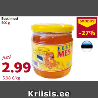 Allahindlus - Eesti mesi 500 g