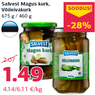 Allahindlus - Salvest Magus kurk, Võileivakurk