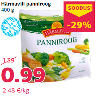 Allahindlus - Härmavili panniroog 400 g