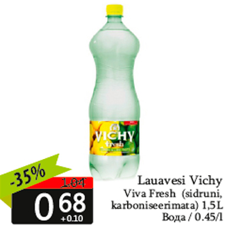 Allahindlus - Lauavesi Vichy Viva Fresh