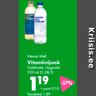 Allahindlus - Vitamin Well Vitamiinijook