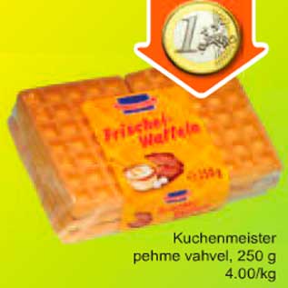 Allahindlus - Kuchenmeister pehme vahvel, 250g