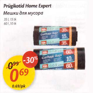 Allahindlus - Prügikotid Home Expert