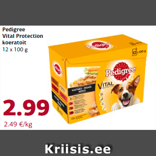 Allahindlus - Pedigree Vital Protection koeratoit