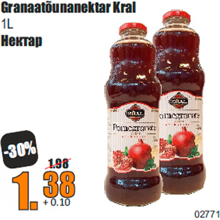 Allahindlus - Granaatõunanektar Kral 1L