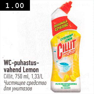 Allahindlus - WC-puhastusvahend Lemon