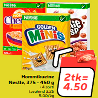 Allahindlus - Hommikueine Nestle, 375 - 450 g