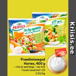 Allahindlus - Praadimissegud Hortex, 400 g